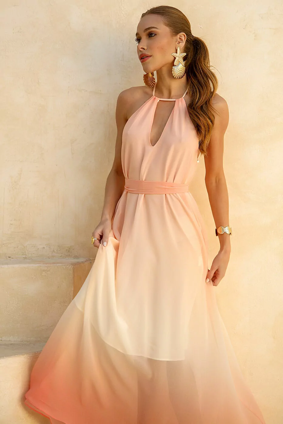 Namine - vestido ombré faix - 3226