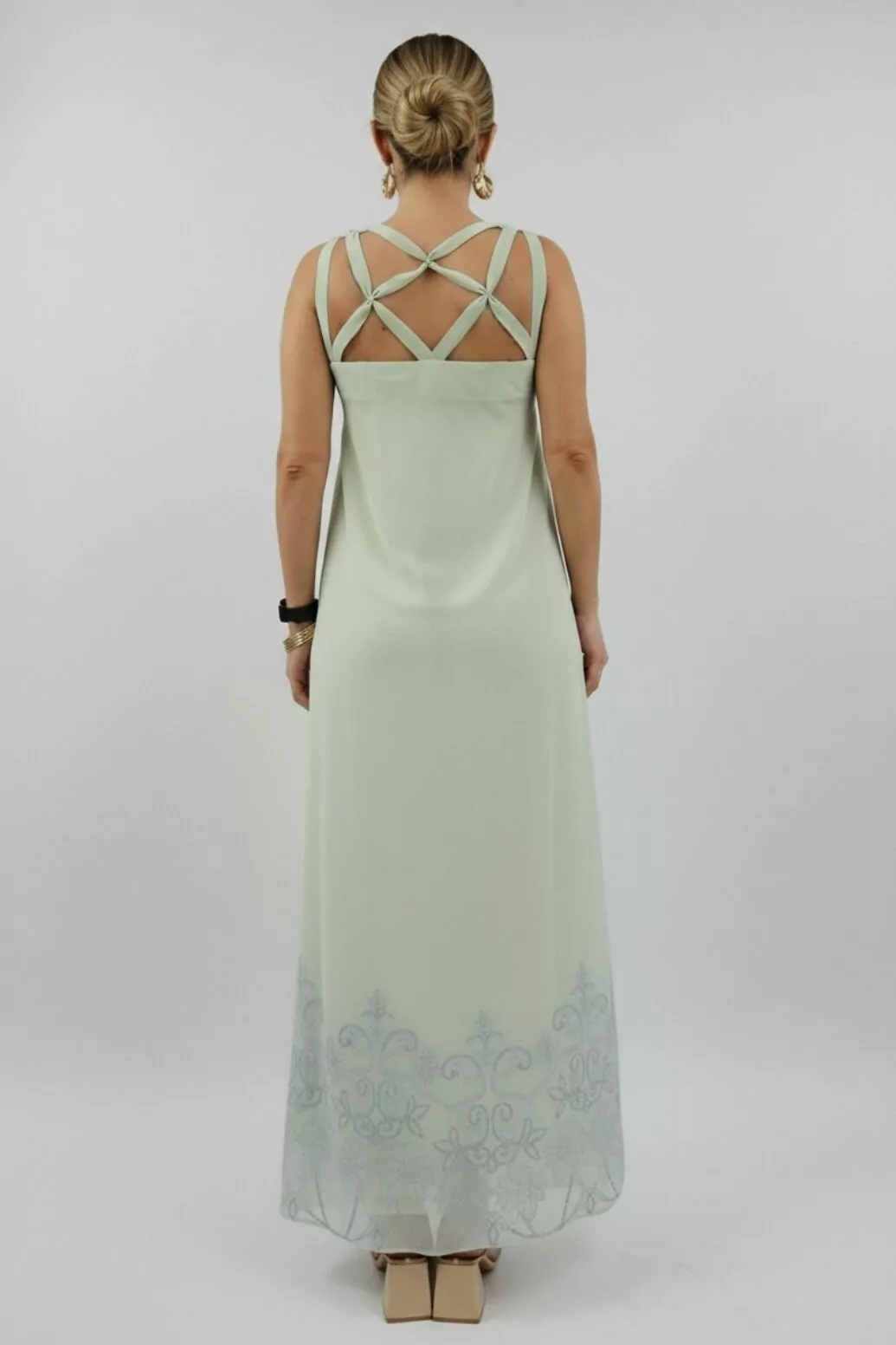 Namine - vestido bordado ba - 3252