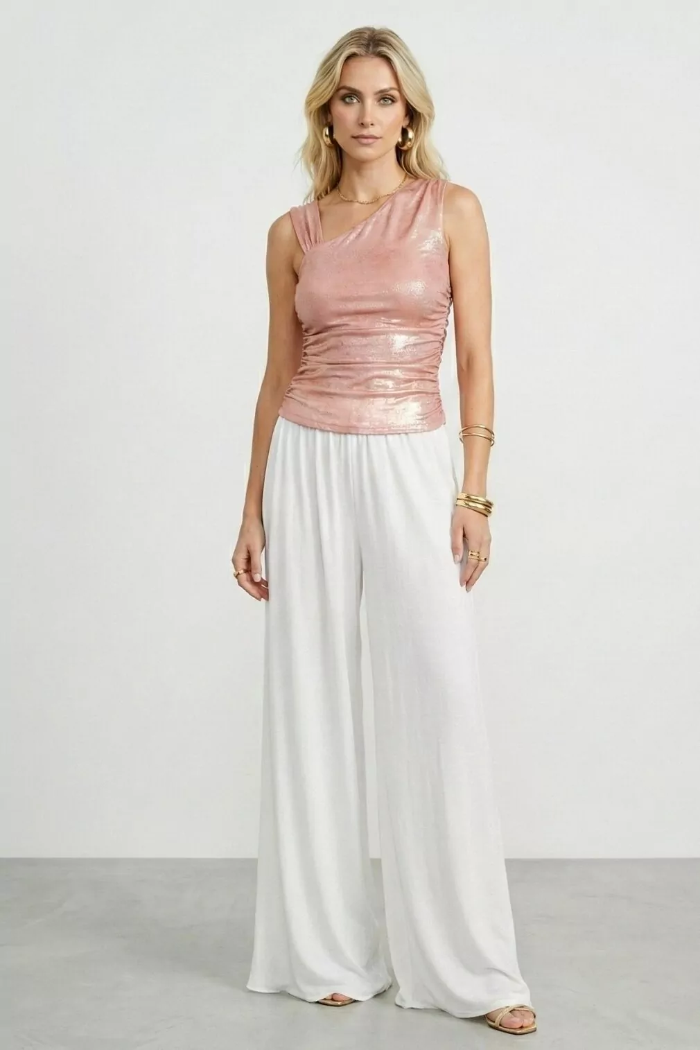 Namine - blusa shine assimé - 3259