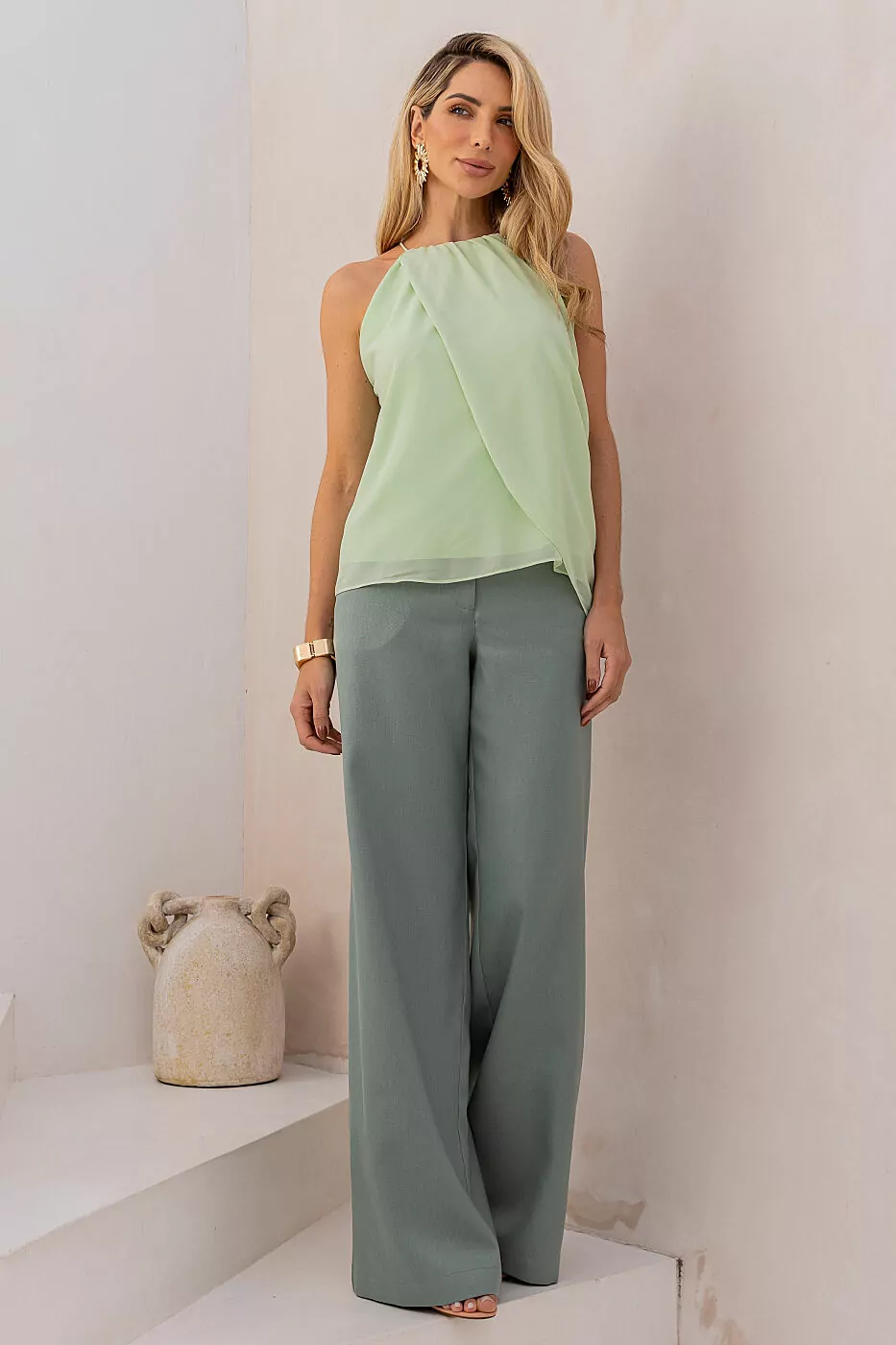 Namine - blusa dupla pétala - 3007