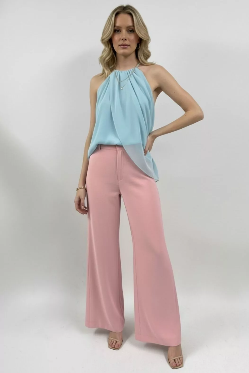 Namine - blusa dupla pétala - 3007