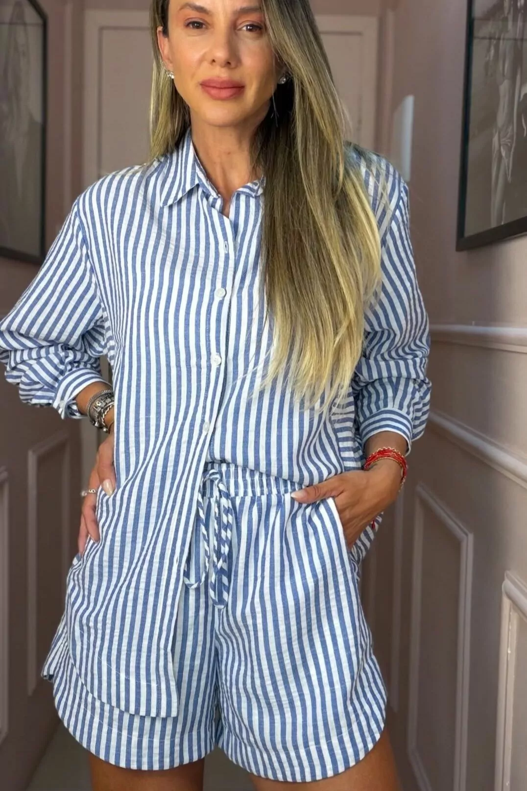 Namine - shorts barra frald - 3233