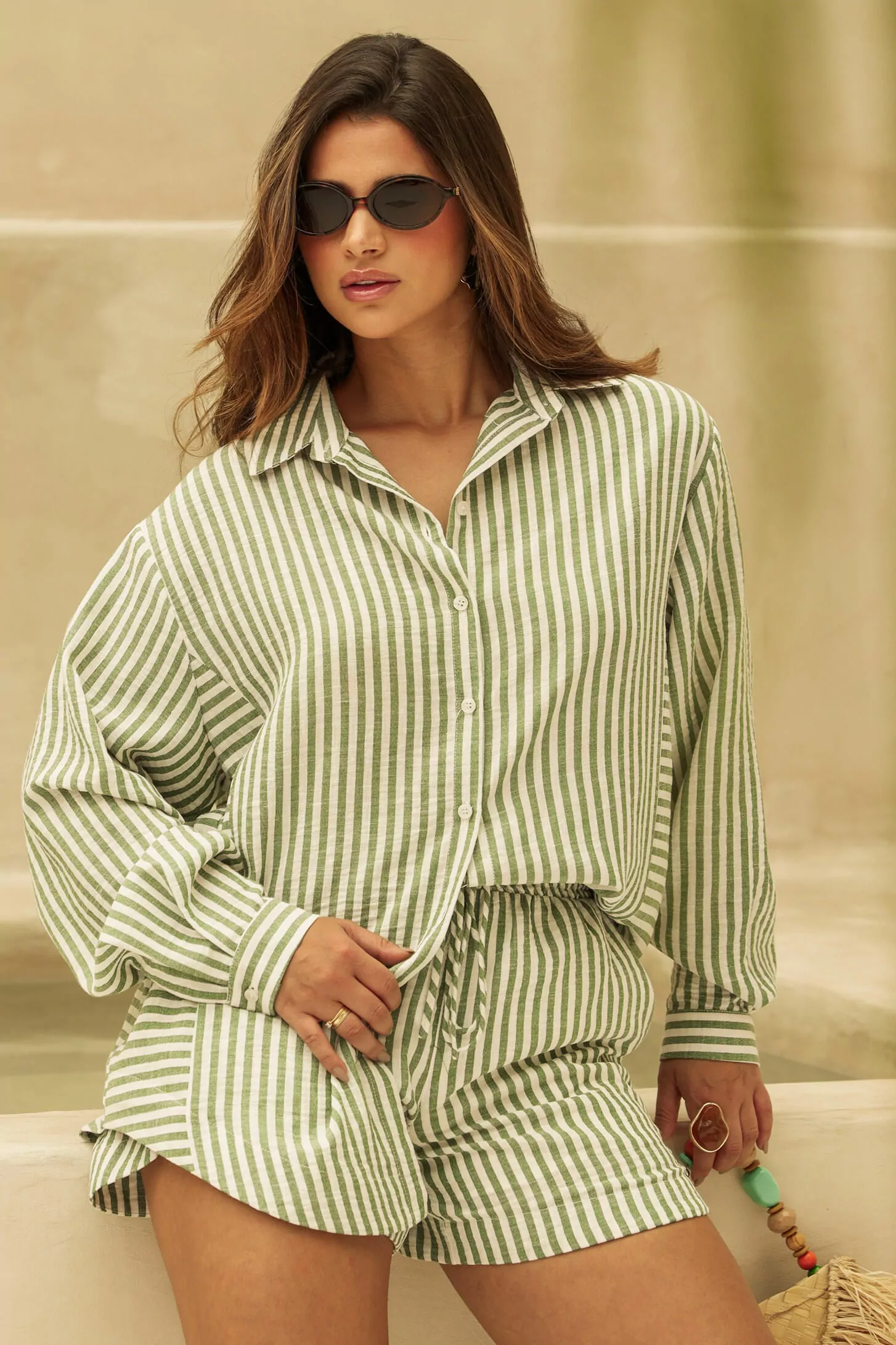 Namine - shorts barra frald - 3233