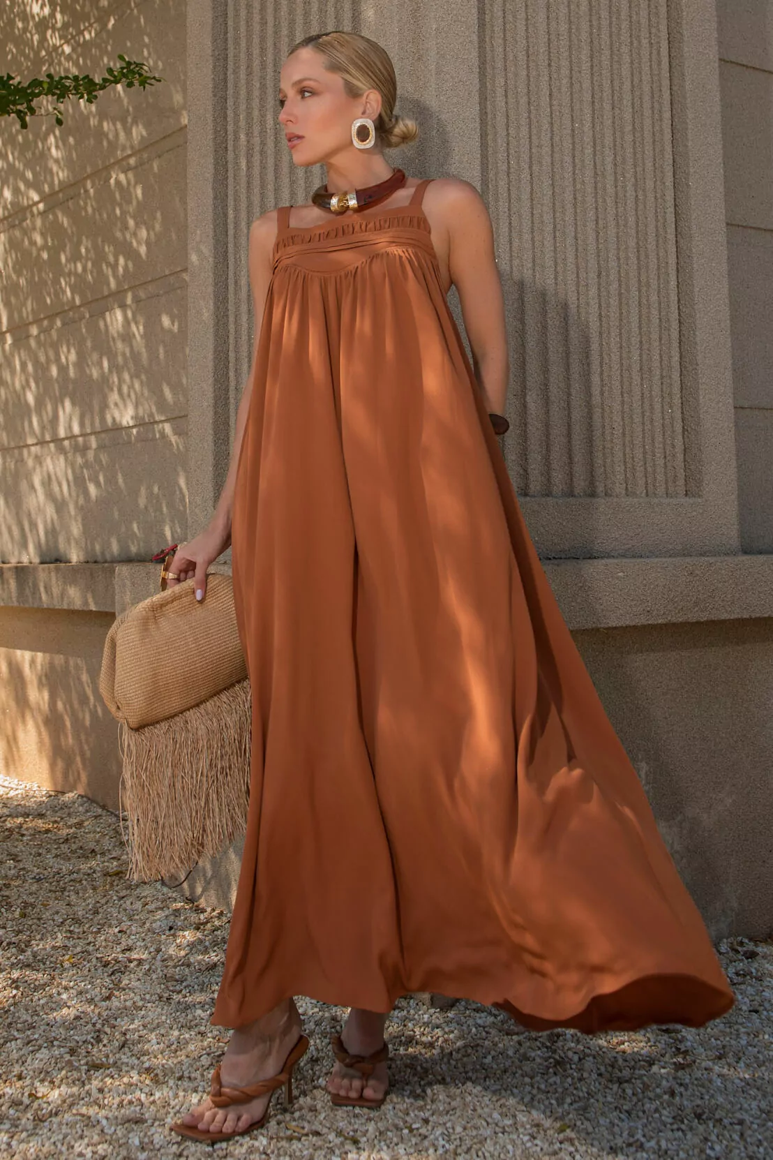 Namine - vestido det/nervur - 3138