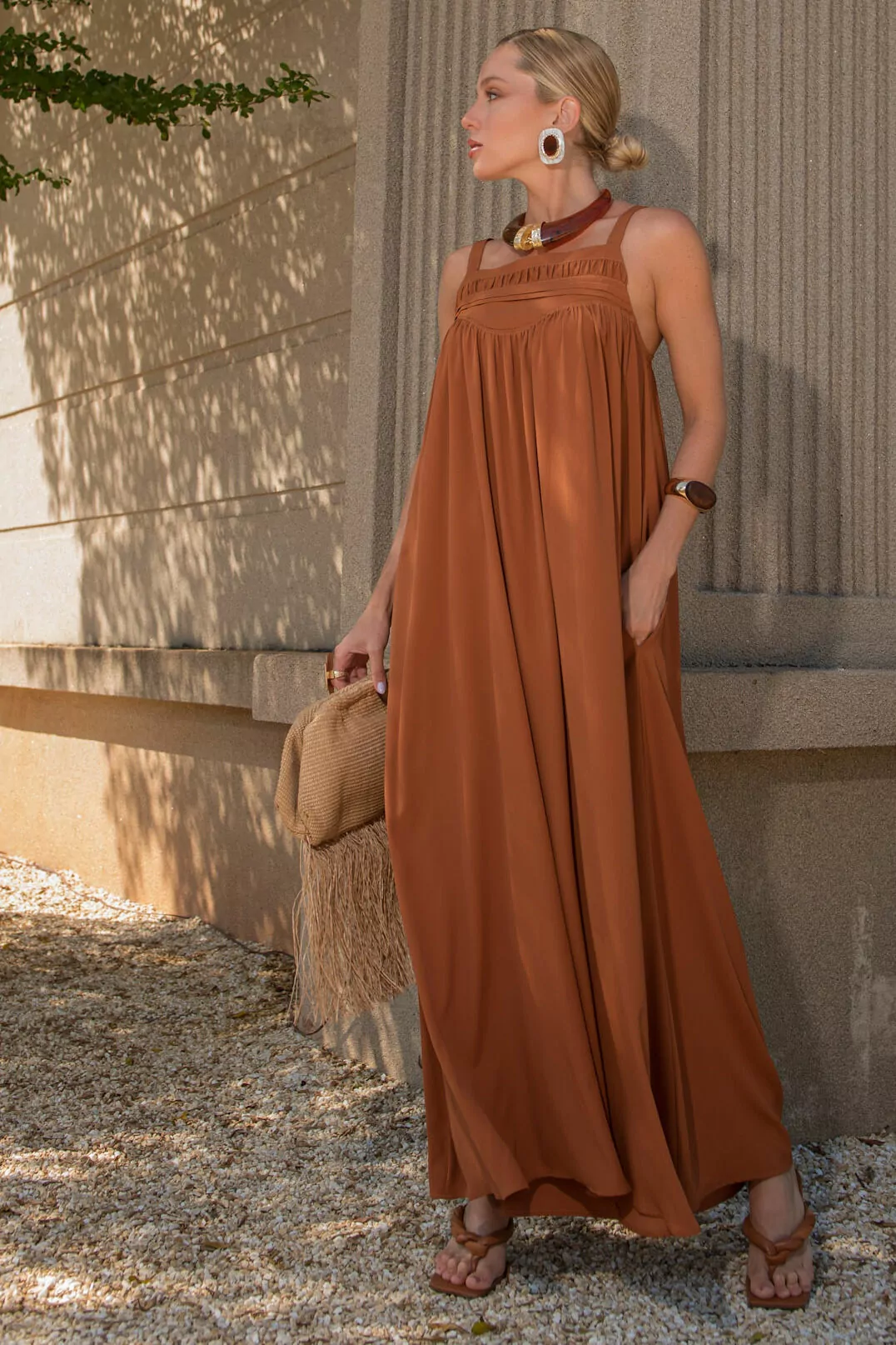 Namine - vestido det/nervur - 3138