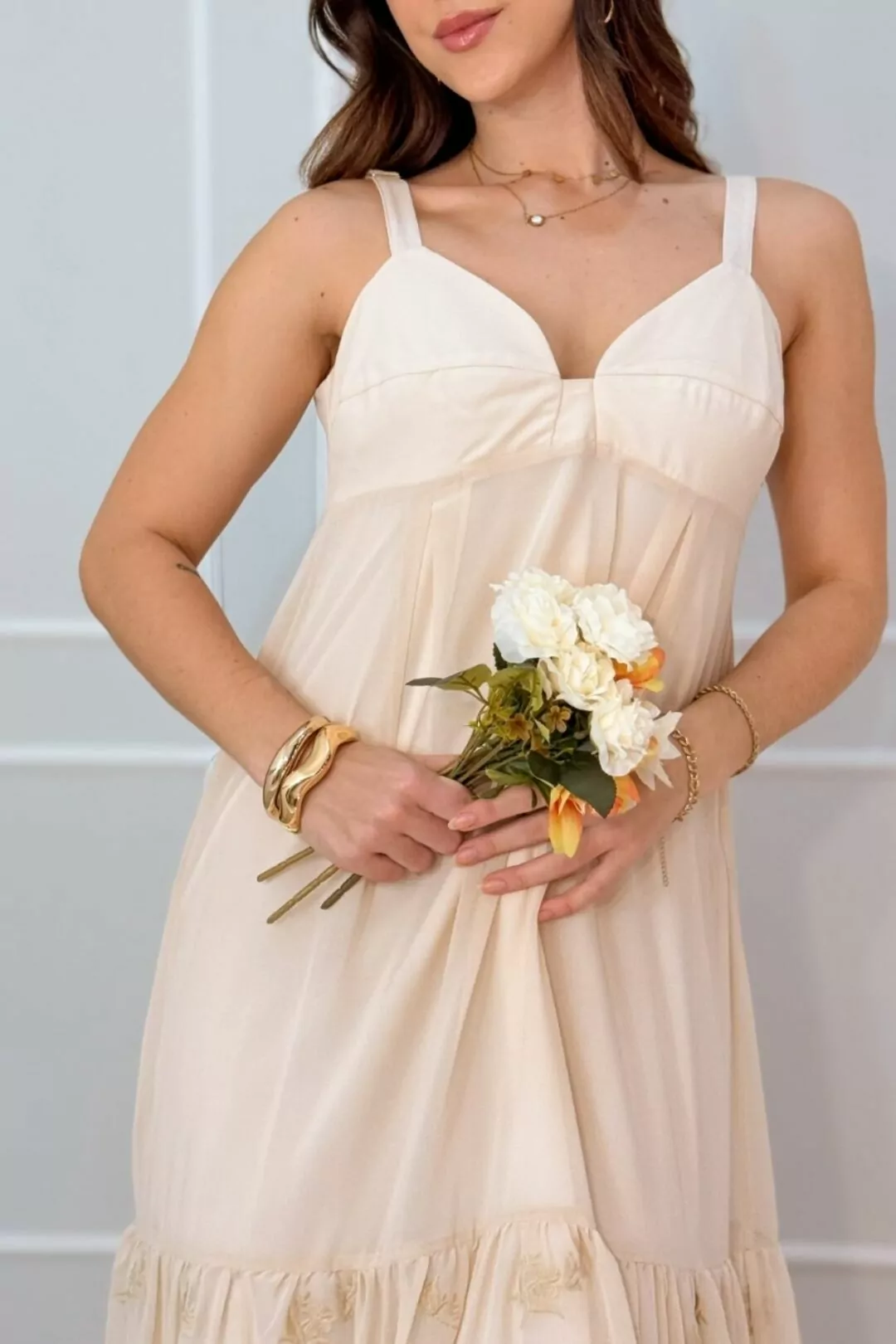 Namine - vestido bordado fl - 3217