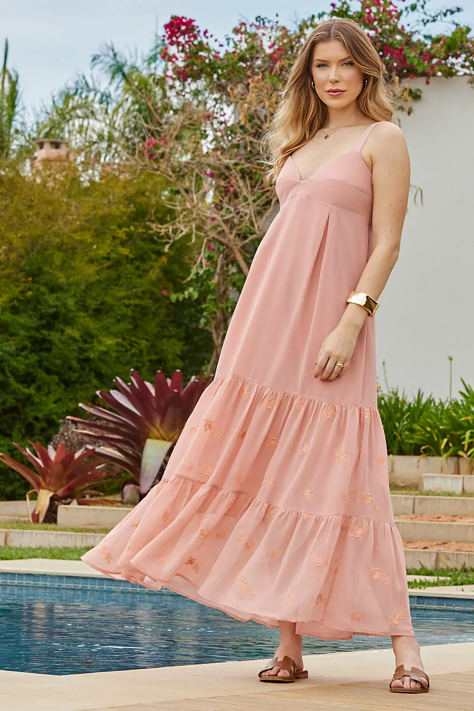 Namine - vestido bordado fl - 3217