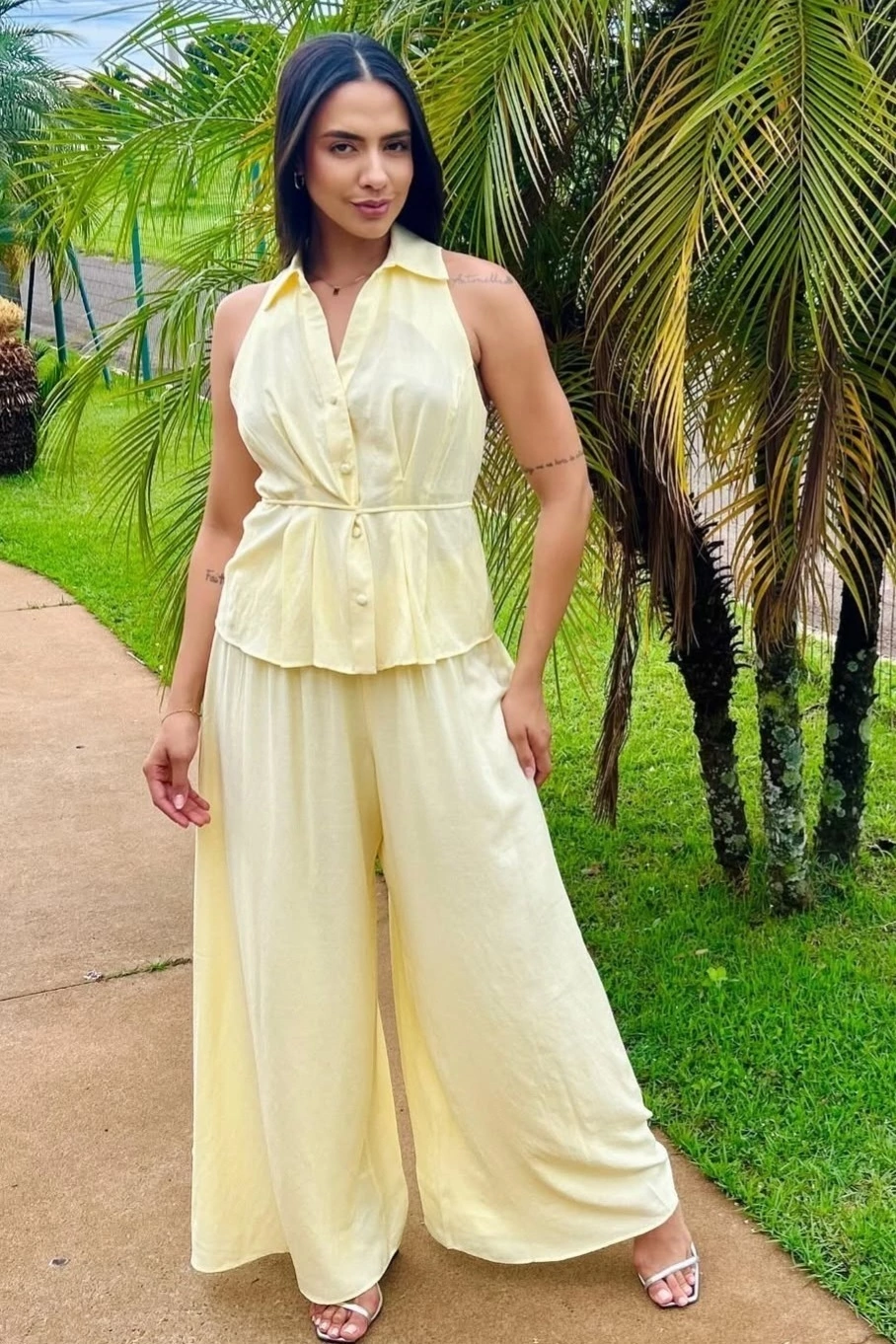 Namine - calça pantalona - 3218