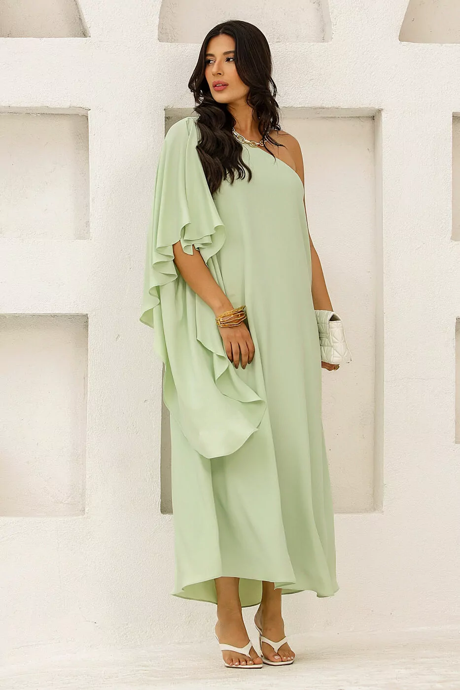 Namine - vestido um ombro - 3136