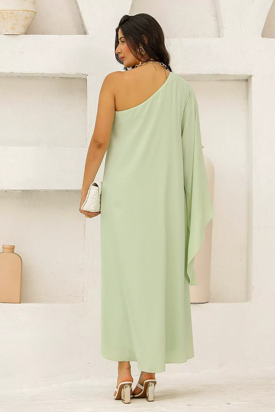 Namine - vestido um ombro - 3136