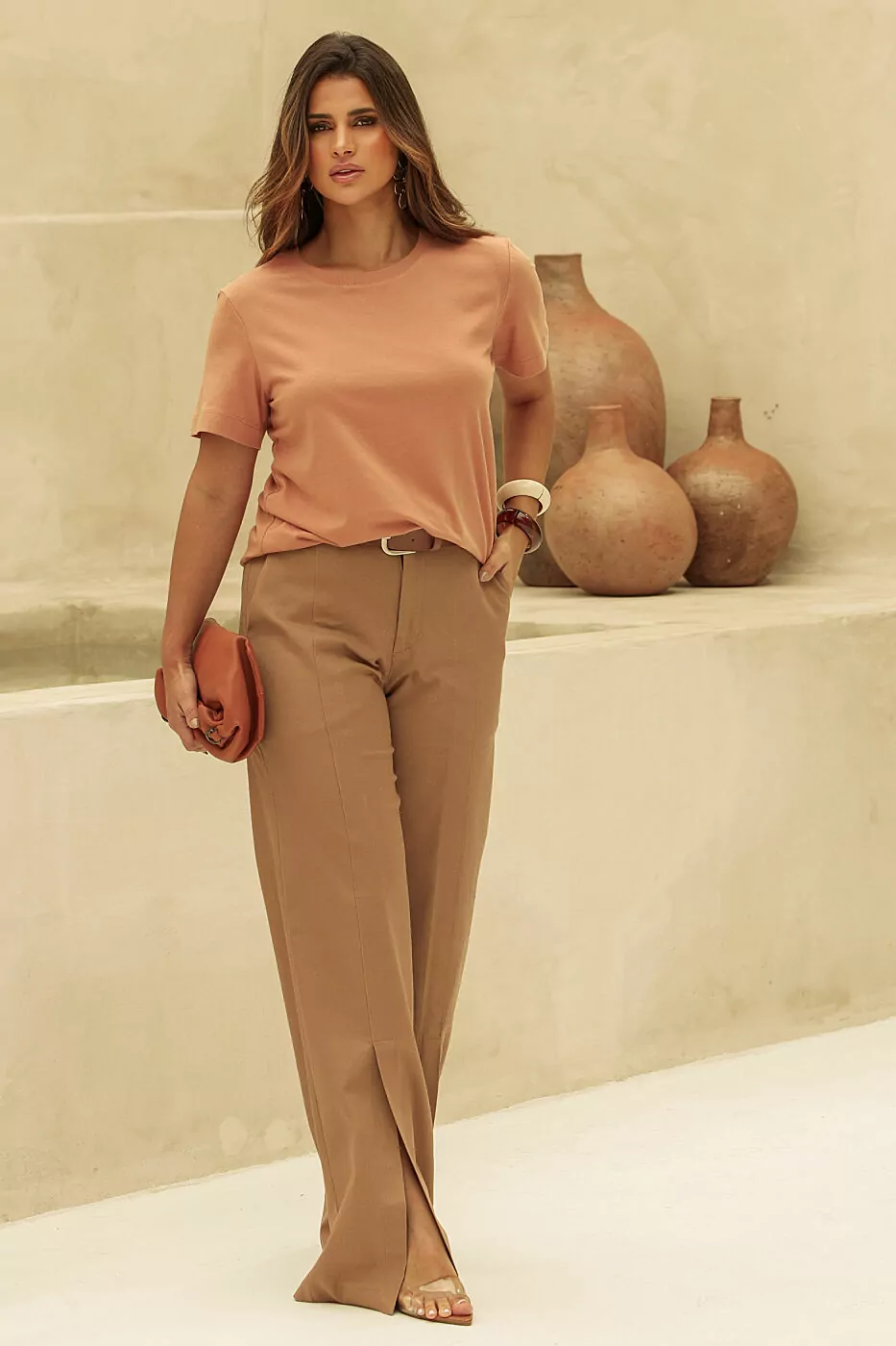 Namine - blusa m/c. reta - 3227