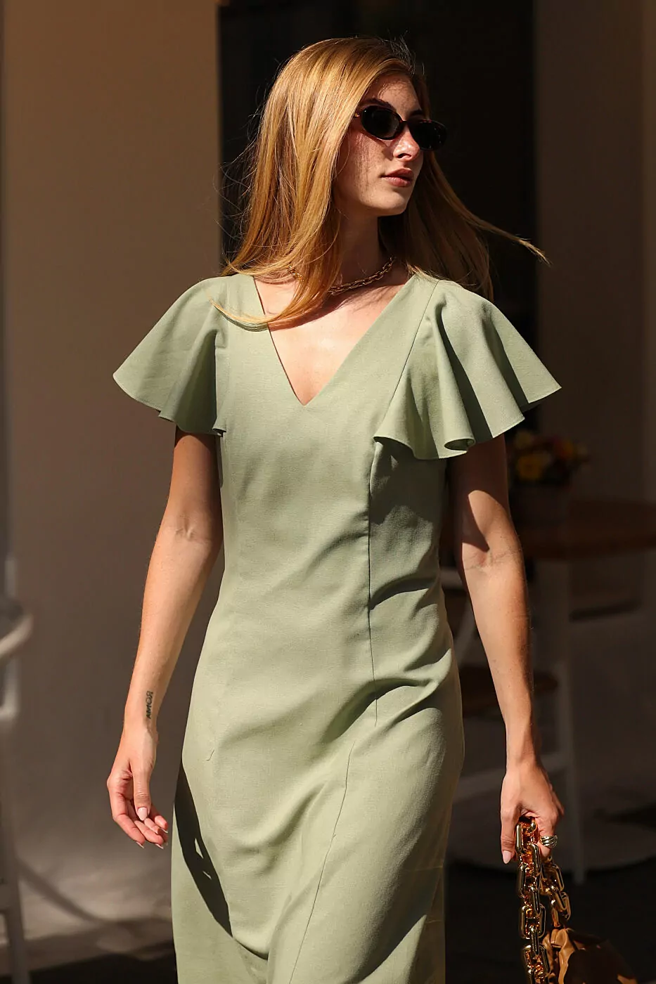 Namine - vestido manga asas - 3075