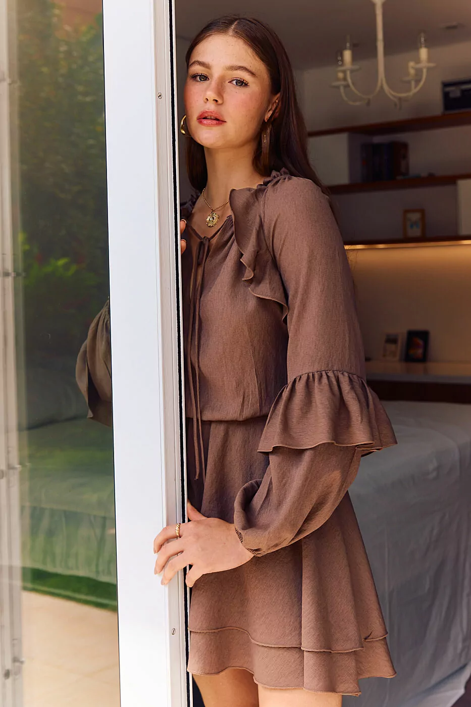 N-BLOOM - vestido camélia - B010