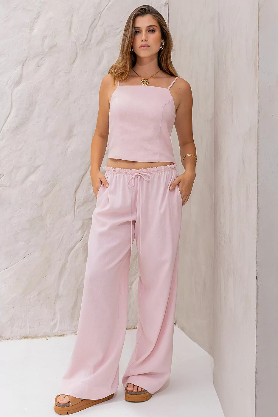 N-BLOOM - calça bromélia - B040