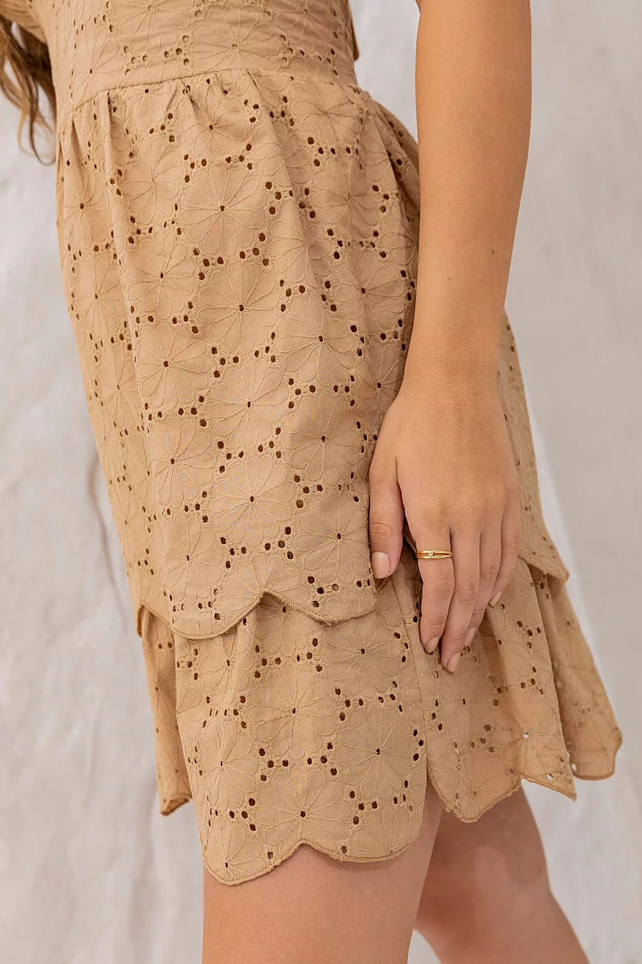 N-BLOOM - vestido girassol - B038